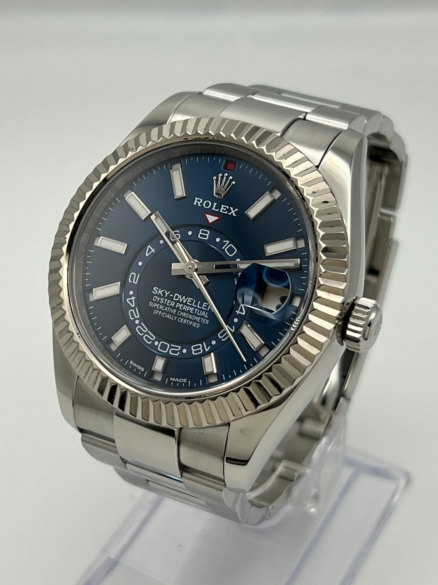2025 Watch Sky-Dweller 326934 Stainless Steel Blue Dial (2020)