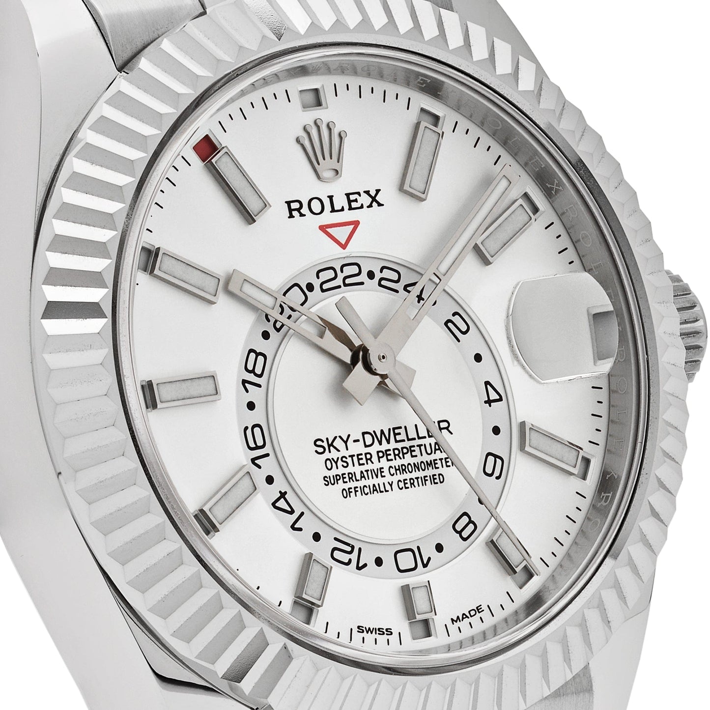 2025 Watch Sky-Dweller 326934 Stainless Steel White Dial Jubilee (2022)