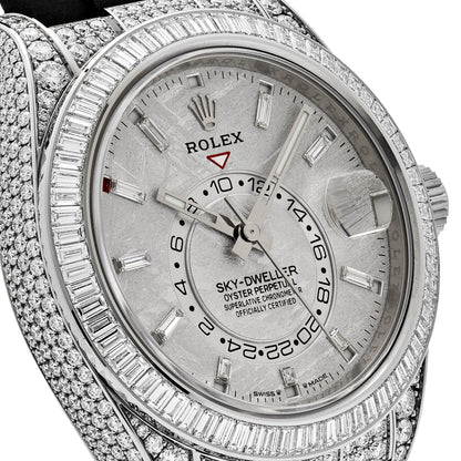 2025 Watch Sky-Dweller 336259TBR White Gold Meteorite Dial Diamond Bezel and Case