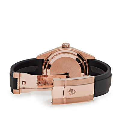 2025 Watch Sky-Dweller 326235 Rose Gold Rhodium Dial