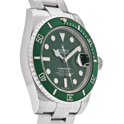 2025 Watch Submariner Date 116610LV 'Hulk' Stainless Steel Green Dial