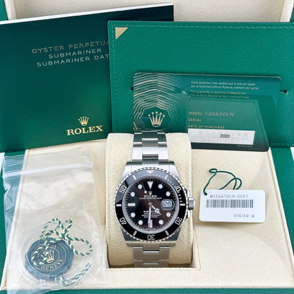2025 Watch Submariner Date 126610LN Stainless Steel Black Dial (2020)