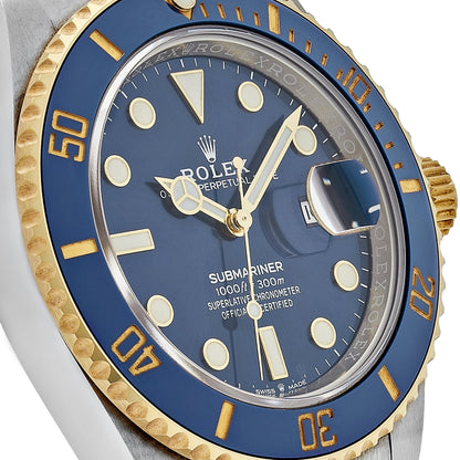 2025 Watch Submariner Date 126613LB Stainless Steel Yellow Gold Blue Dial