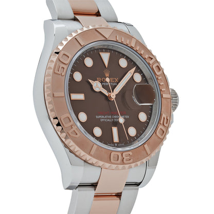 2025 Watch Yacht-Master 126621 Stainless Steel Rose Gold Brown Dial