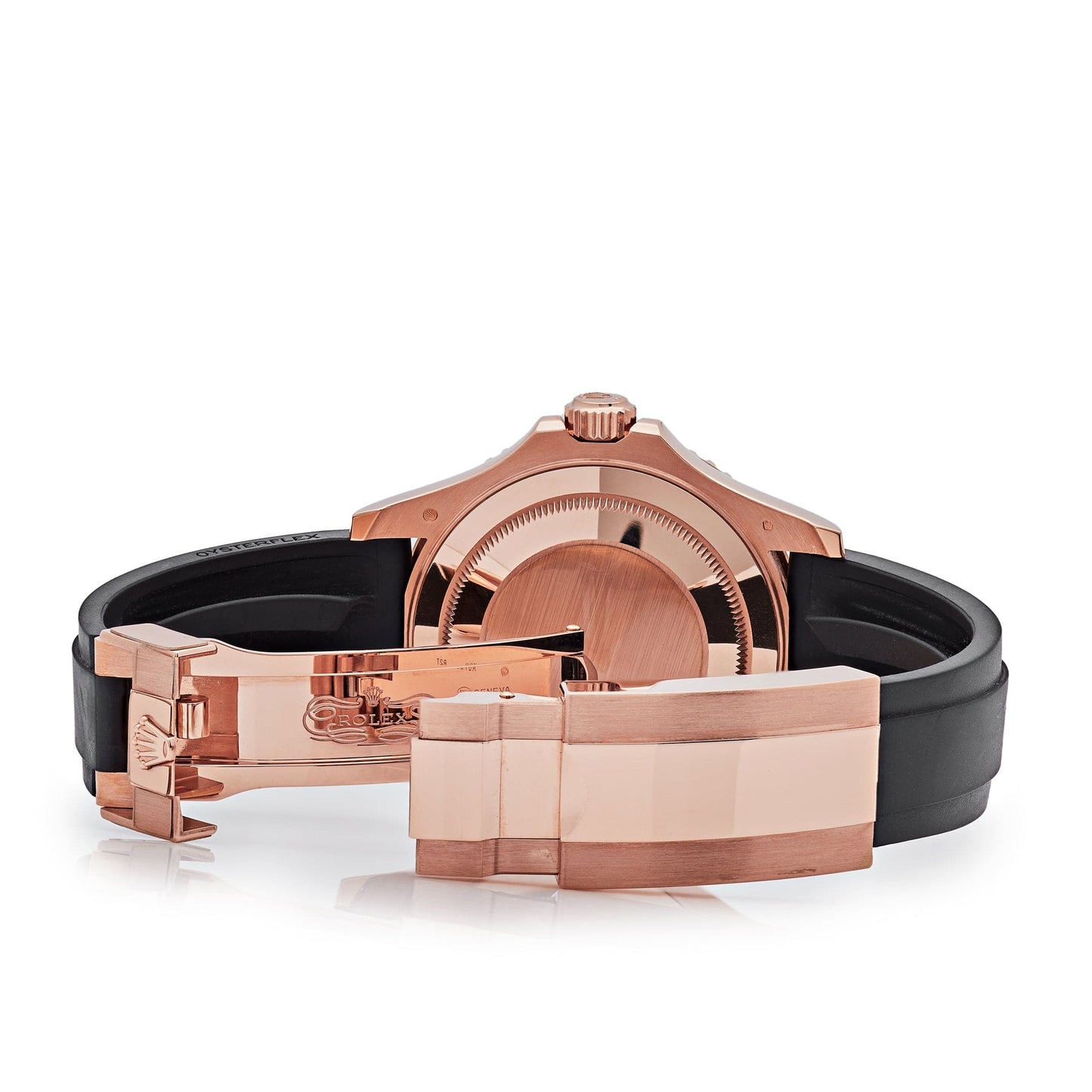 2025 Watch Yacht-Master 126655 Rose Gold Black Dial (2023)